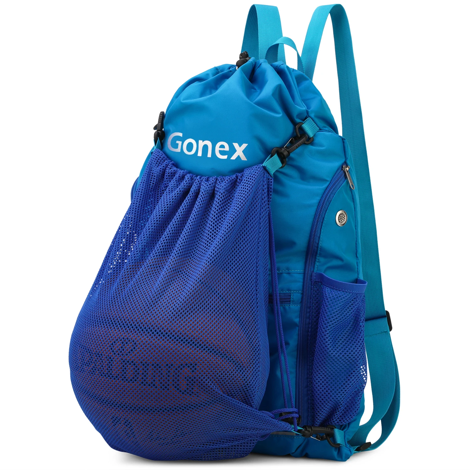 Gonex рюкзак для баскетбола со съемной сетчатой сумкой складной спортивный на