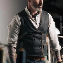 Мужские жилеты, Новое поступление, нарядные жилеты для мужчин, приталенный мужской жилет, мужской жилет, повседневный жилет без рукавов, деловой пиджак