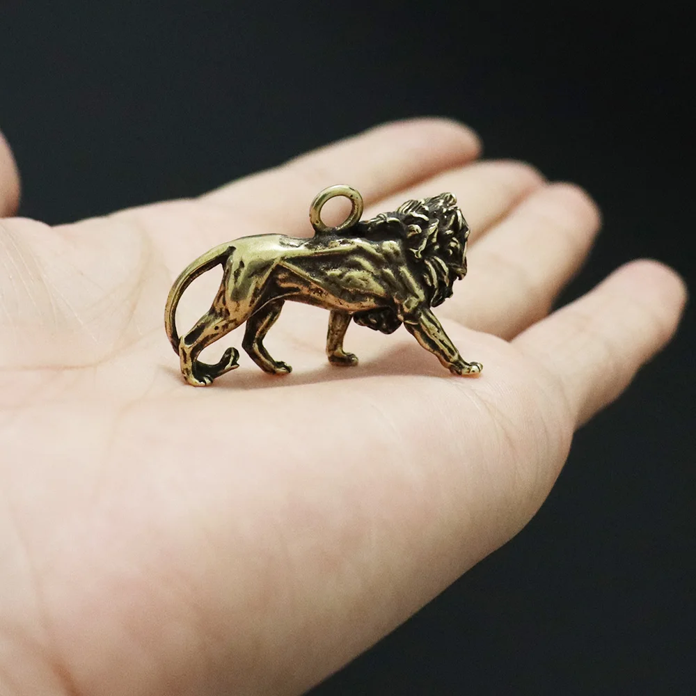 lion king keychain pendant brass (10)