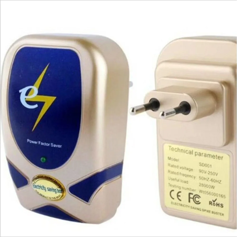

28KW Electricity Saving Box 90V-250V Electric Energy Power Saver Power Factor Saver Portable Smart Home Electricity Saver Socket