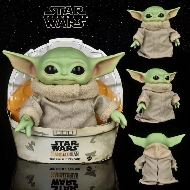 Disney Kawaii Baby Yoda Grogu Cup Action Figure Toys StarWars Mandalorian Baby  Yoda 3D Mug Coffee Cup Lovely Christmas Gifts - AliExpress