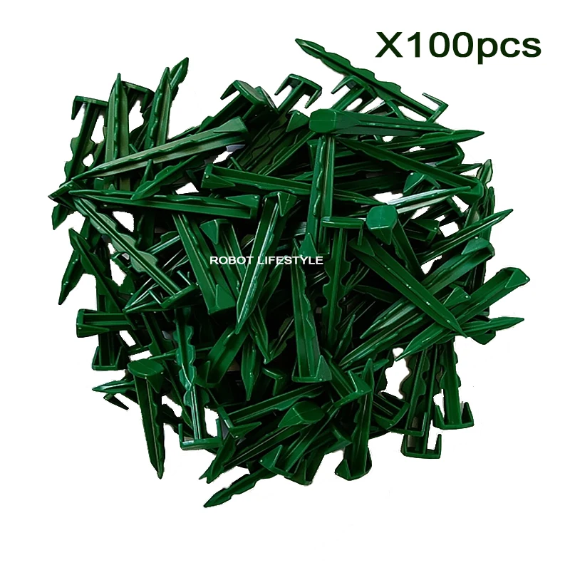 

Original 100PCS Pegs For Robot Lawn Mower H750,H750T,E1600T,E1600,E1800T,E1800,E1800S, peg for Virtual Wire