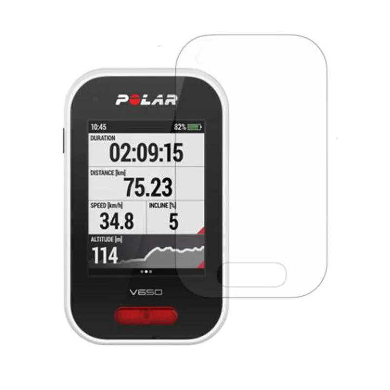 Прозрачная защитная пленка для домашних животных 3 шт. Polar V650 GPS велосипедного