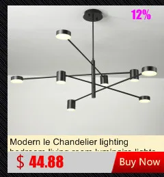 Modern le Chandelier lighting bedroom living room luminaire lights Fixtures dining room lustres aluminum Chandeliers lamp