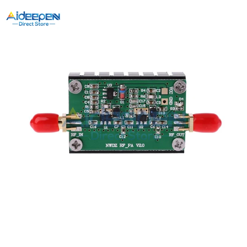 RF Amplifier 2MHZ to 700MHZ 3W HF VHF UHF FM Transmitter Broadband For Ham Radio Walkie Talkie Short Wave Remote Control