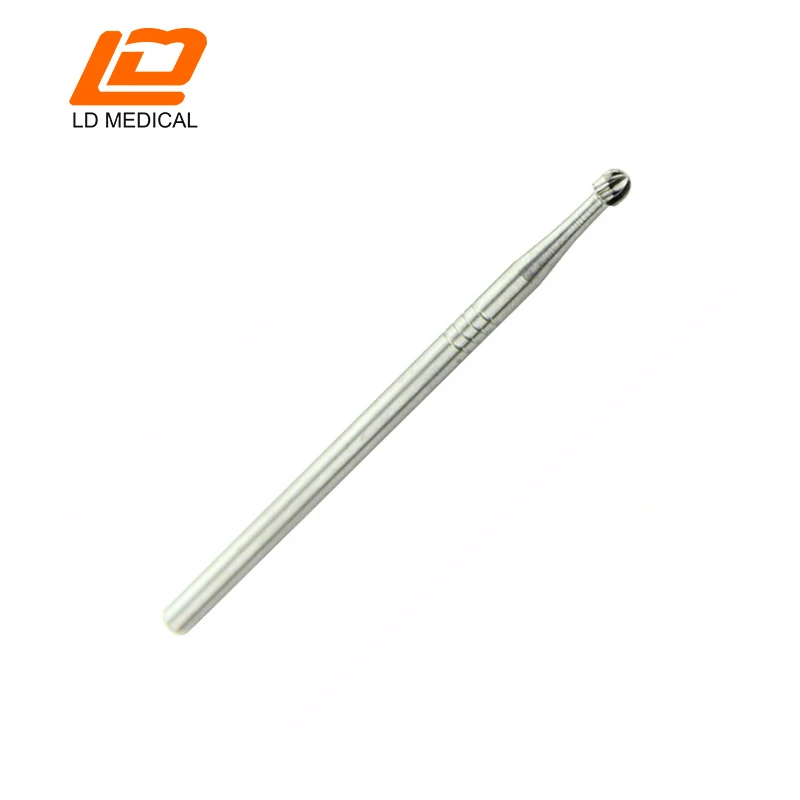 

5 Pcs High Quality Dental Tungsten Carbide Burs HP Round S1 ISO 001 Dental Laboratory Drill Tools 2.35mm Shank