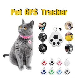 Traceur GPS sans fil pour animaux de compagnie, localisateur de clés et d'objets, jusqu'à 59 pieds Traceur étanche Anti perte pour iOS et Android. 