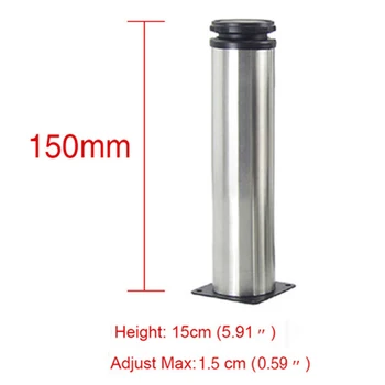 

Stainless Steel Legs Sofas Bed Furniture Chair Couch Tables Feet Replacement