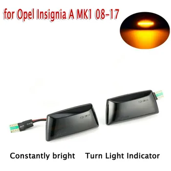 

LED Side Turn Lights Amber Indicator Bulb Replacement Side Marker Exterior For Opel Insignia A MK1 2008-2017 New