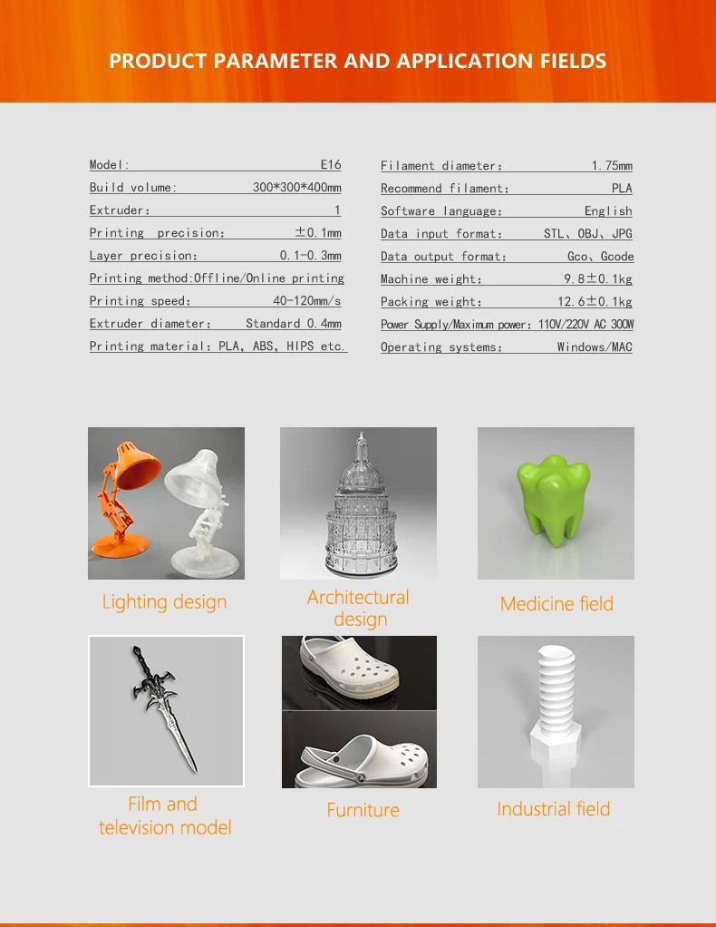 Anet E16 E10 ET4 3d принтер комплект размера плюс высокая точность Reprap prusa i3 Impresora 3d принтер DIY комплект с нитью Рождество