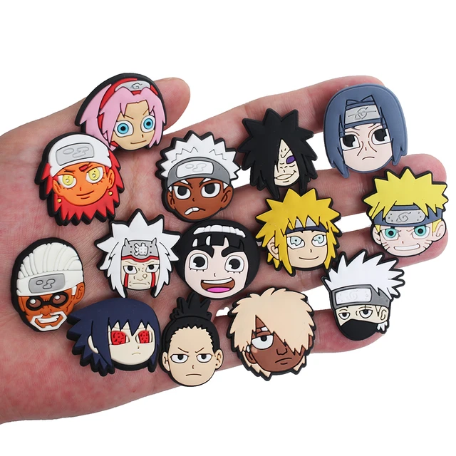 1PCS Japanese Famous Anime Cartoon Shoe Charms Backapck Fit Wristbands Shoe  Decorate Shoe Buckle Boys Kids Gift Croc Jibz - AliExpress