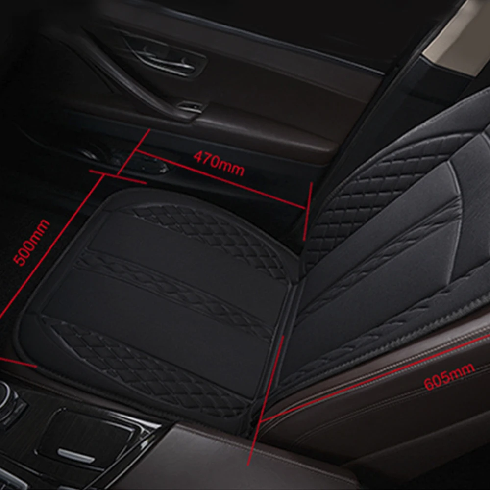 Универсальный 12 В с подогревом анти-скольжение Регулируемый Чехол подушки сиденья автомобиля теплая зимняя подушка безопасный подогреватель сиденья
