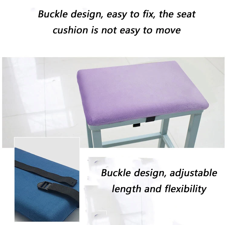 Orthopedic Memory Foam Seat Cushion Classroom Office Student Car Seat Pillow Reduce Hip Pain Relief Pillow for Chair Cushion