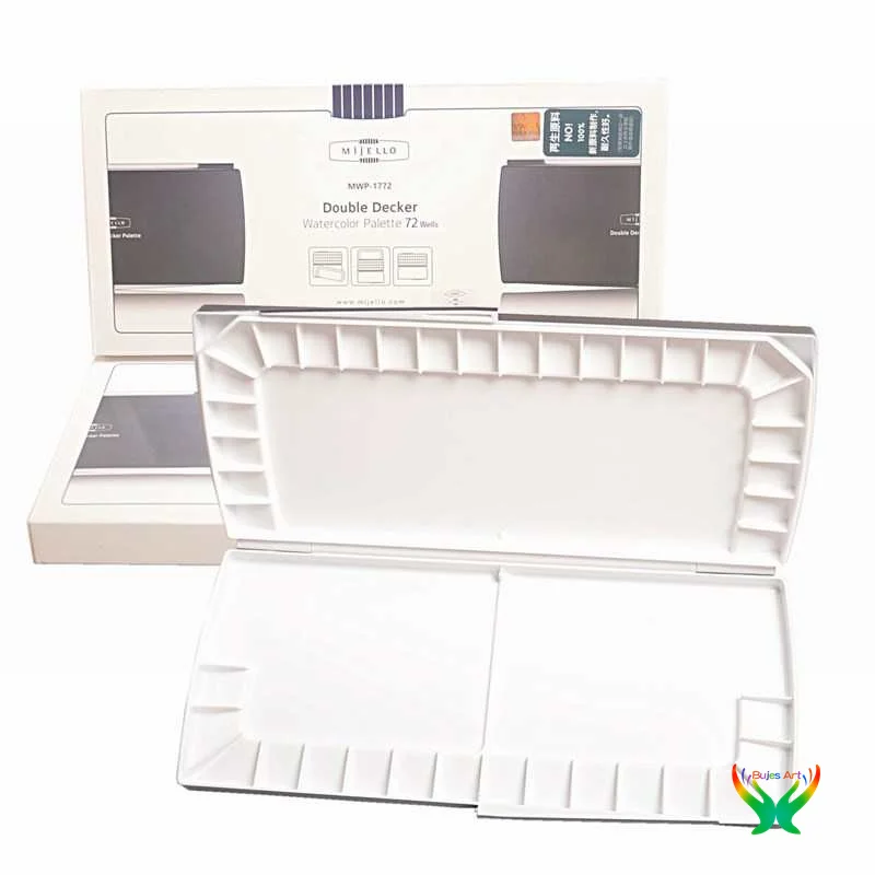 Moisturizing Palette, Mijello Watercolor Palette, 40/52/72 Korean