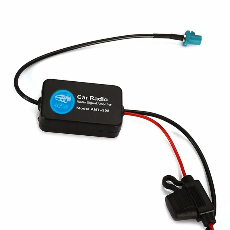 FM/AM 85-112 автомобильная антенна MHz усилитель сигнала 12V 25db усиления ANT-208 радио усилитель