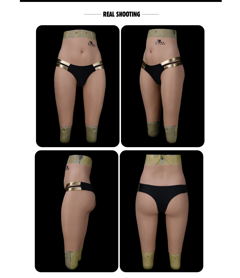 7th Generation Fake Vagina Underwear Gay Crossdresser Transgender Shemale Cosplay Drag Queen Silicone Realistic Vagina Panties (20)