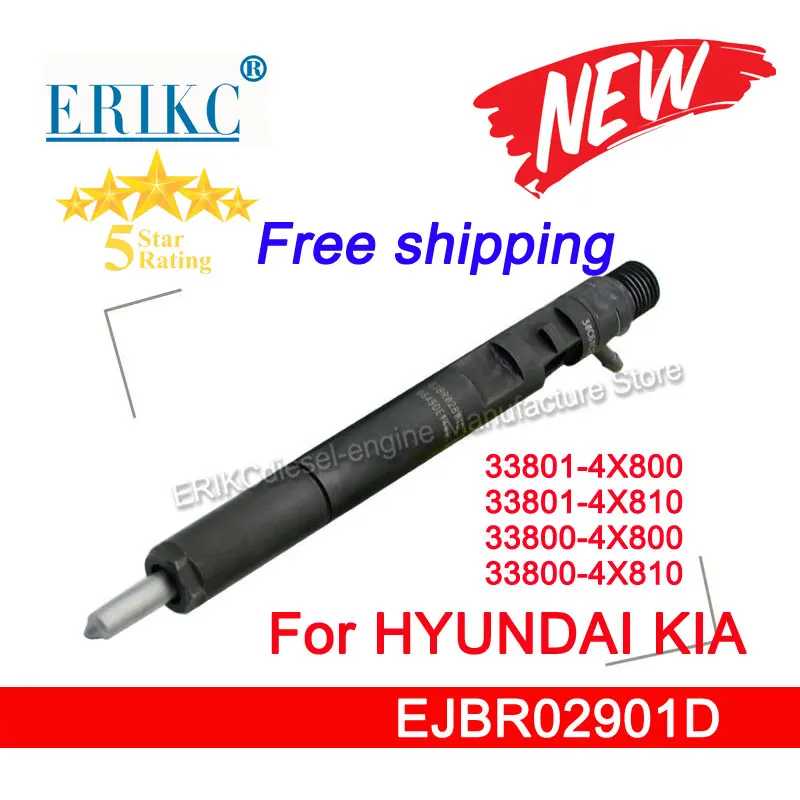 

Дизельный топливный инжектор ejbr0295000 338014X800 295000-4x800 33800-4X800 338004X800 для HYUNDAI townan 4x4 2.9L CRDi SUV Euro