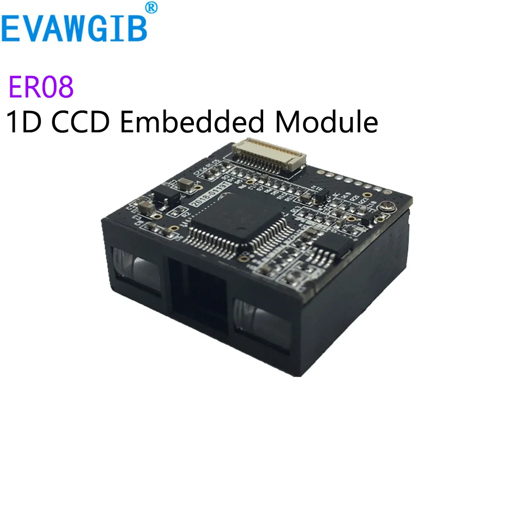 EVAWGIB ER02/ER08/ER108 Embedded 1D/2D CCD/CMOS Barcode Scanner Module 4/12pin Machinery Engine Reassembled High Resolution