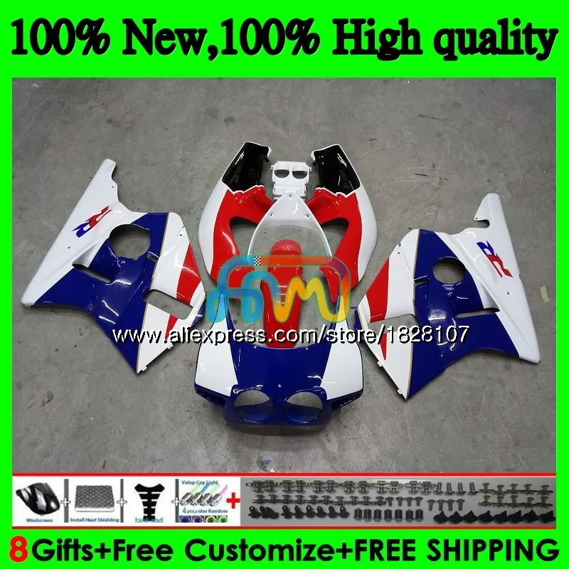 RVF400R для HONDA VFR400 R NC24 V4 VFR400R 87 88 89 красные, синие 90 87BS. 70 ЛРВ 400 R NC30 400R 1987 1988 1989 1990 обтекатель