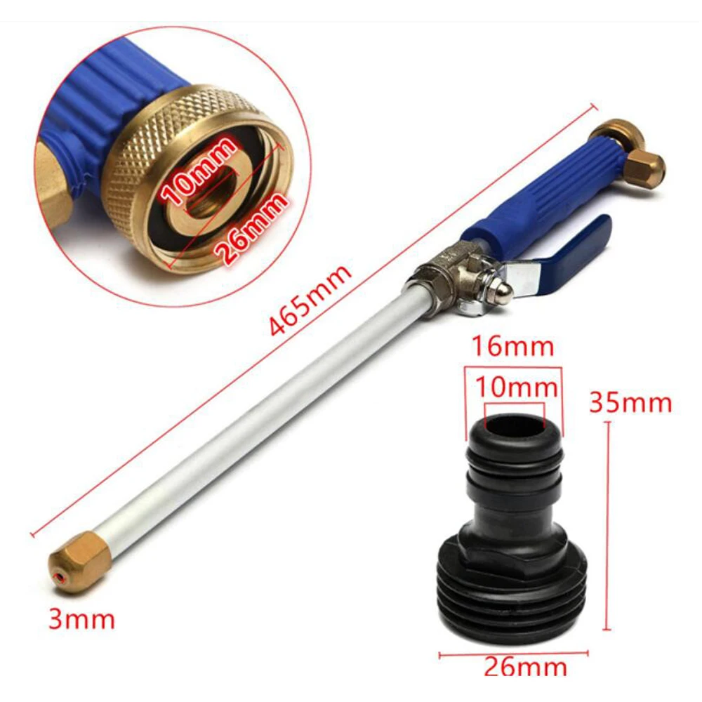 

Car High Pressure Power Water Gun Washer Water Jet Garden Washer Hose Wand Nozzle Sprayer Watering Spray Sprinkler Cleaning Tool