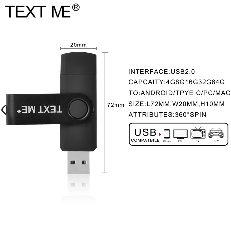 Напиши мне OTG USB флэш памяти Memory Stick 128 Гб оперативной 16 встроенной 32 ГБ накопитель 4
