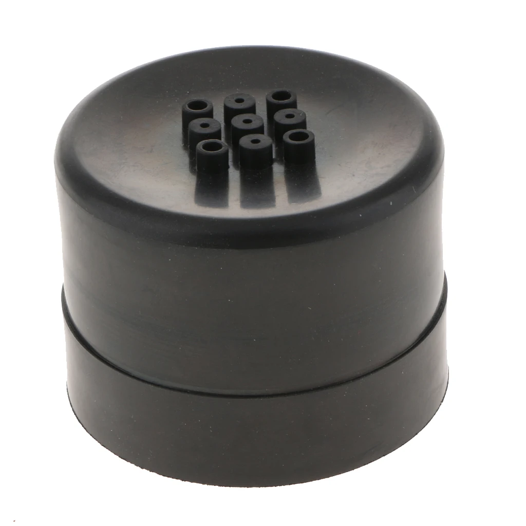 2X Universal Rubber Housing Seal Cap Dust Cover Car LED Headlight 75X60mm