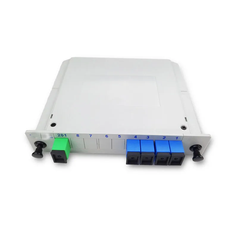 1X4 PLC Тип вставки оптического волокна сплиттер штекер типа оптического волокна SA SC коробка