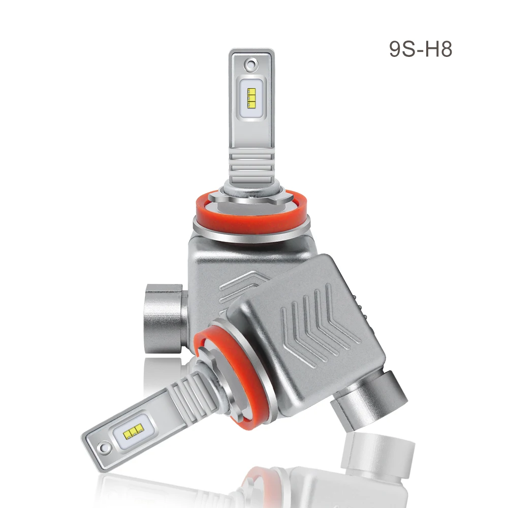 H7 Led H4 With Lumileds Luxeon ZES Chips Car Headlight Bulbs H1 LED H11 H8 HB3 9005 HB4 Lamp 6500K 12V 80W 12000LM