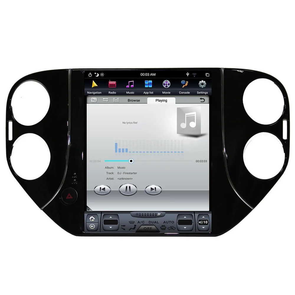 PX6 Android 9,0 автомобильный Радио Tesla вертикальный экран для Volkswagen Tiguan 2010- аудио плеер In-dash Carplay gps навигация