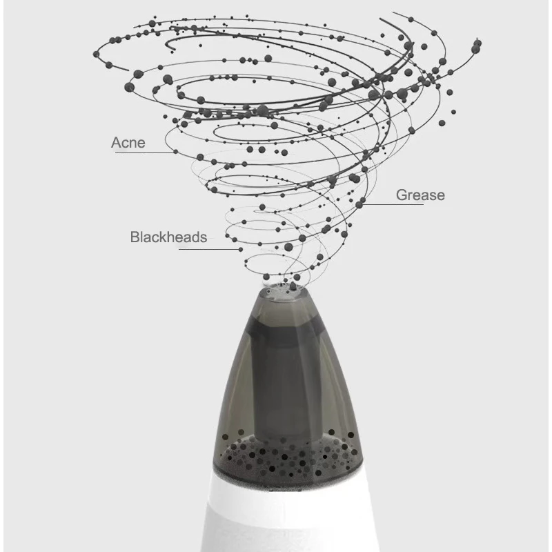 Средство для удаления черных точек лица, глубокие электрические поры на лице, Удаление прыщей, вакуумное Очищение лица, Алмазное оборудование для красоты, инструмент для спа