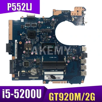 

P552LJ mainboard For Asus P552LA P552L P552LJ PRO552L PRO552LJ P2520LA P2520LJ Notebook Laptop motherboard i5-5200U GT920M/2G