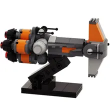 MOC Light Cruiser Spaceship Battleship Wars Ship Hammerhead Corvette Kid Toy Building Blocks Bricks Children Christmas Gifts