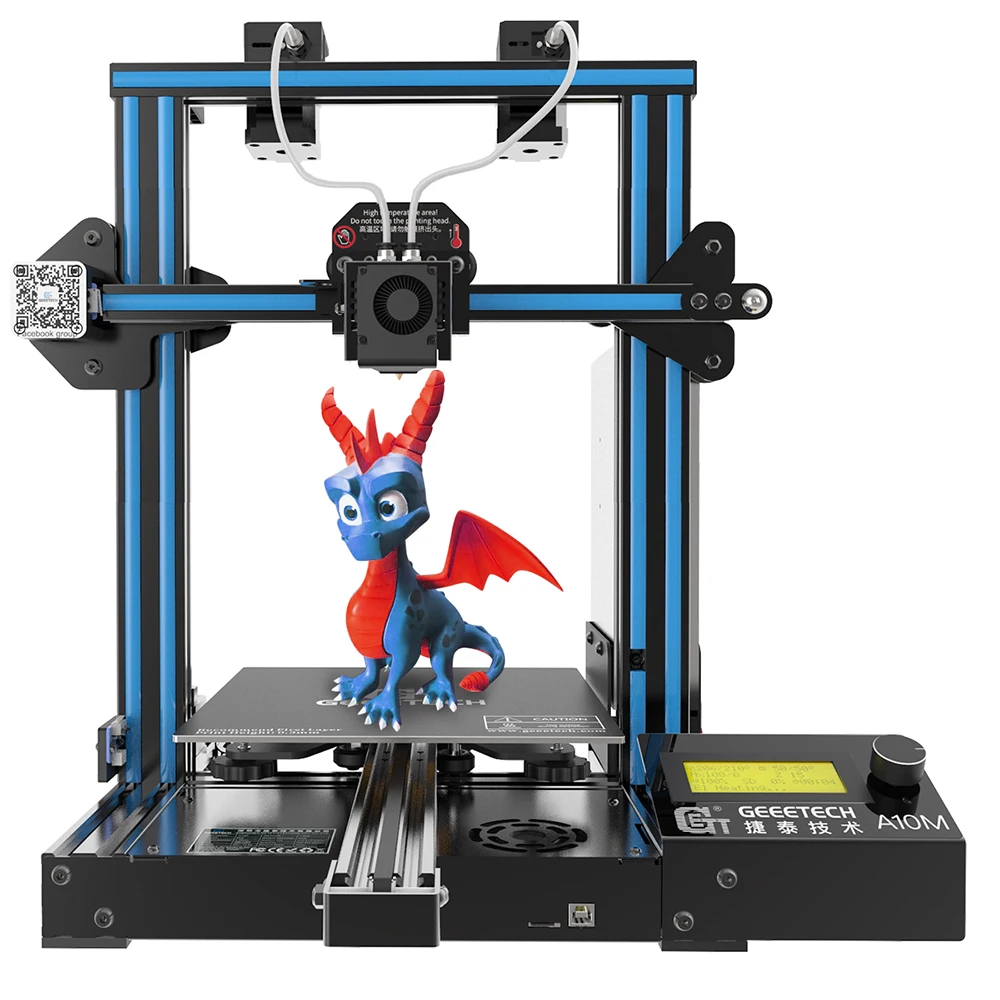 Geeetech A10 A10M A20 A20M A10T A20T A30T 3d принтер быстрая сборка с супер горячим детектором