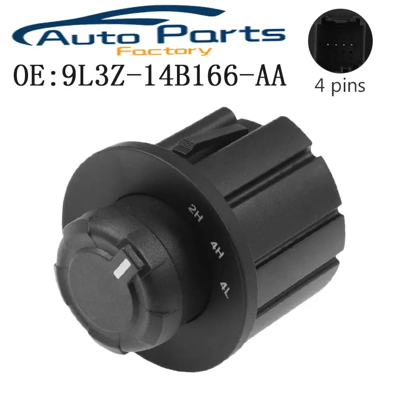 

Переключатель панели 9L3Z14B166AA 9L3Z-14B166-AA для 2009-2014 Ford F150 4X4 4WD