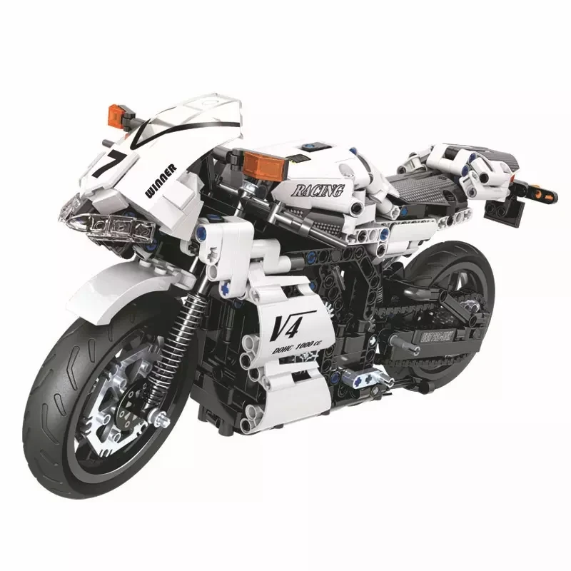 

2019 City Creator Technic Super Racers Speed Champions Racing Motorcycle Building Blocks Bricks Kits Children Toys Gifts