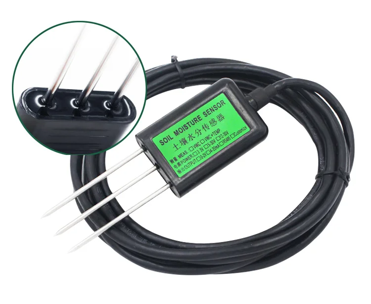

4~20mA/0~5V/0~10V/RS485 Optional capacitive soil moisture sensor