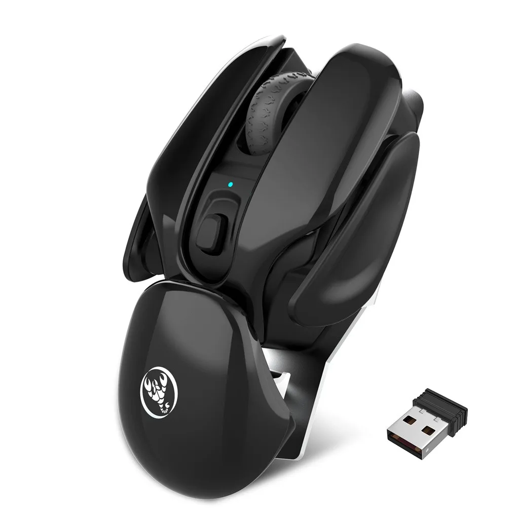 

HXROOLRP gaming mouse wireless mouse gamer for overwatch gaming laptop pc mini mouse Metal silent Mice for Tablet Compute