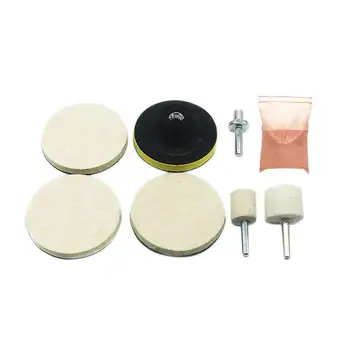 

New 8pcs Glass Polishing Scratch Removal Kit Multifunctional Professional for Car Windshield Front Rear Window