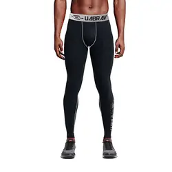 CYSINCOS быстросохнущие мужские компрессионные легинсы для бега спортивные Леггинсы Одежда для спортзала фитнеса баскетбольные штаны