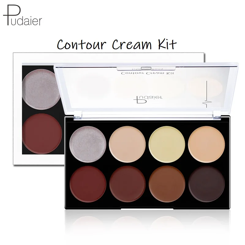 Pudaier Contour Cream Kit Loose Powder Palette Makeup Highlight Matte Setting Powder High-gloss Concealer Official Product