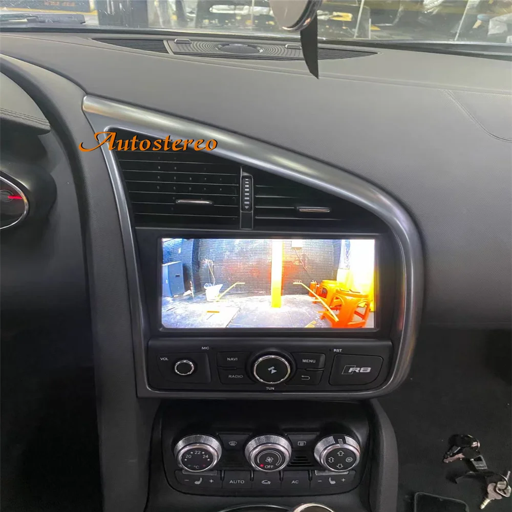 For Audi R8 Spyder Tony Stark Same Model Car GPS Navigation Auto Stereo HeadUnit