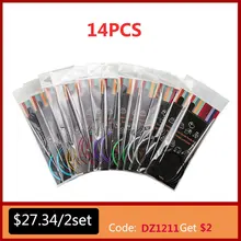 Спицы для вязания круговые из нержавеющей стали, 2,25-10 мм, 14 размеров, 40-120 см, 12 дюймов Спицы для вязания круговые из нержавеющей стали, 2,25-10 мм, 14 размеров, 40-120 см, 12 дюймов