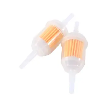 

2 pcs Yellow Universal Car Small Inner Fuel Filters with 1/4" or 5/16" fuel lines for wide range of petrol vehicles and machines