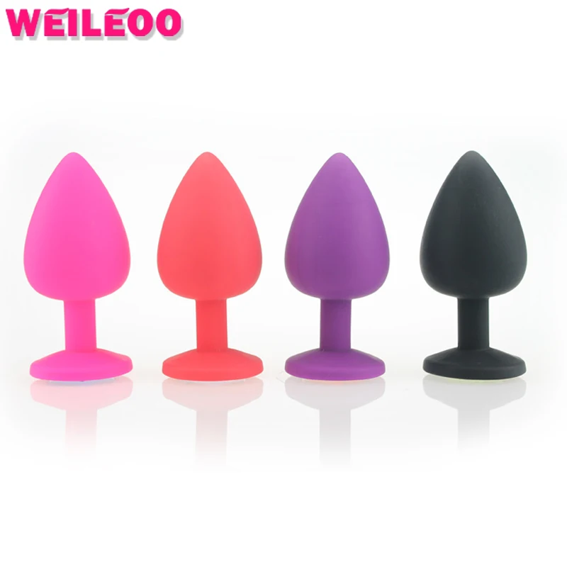 Силиконовые анальные секс-игрушки Анальная пробка для взрослых игрушки |