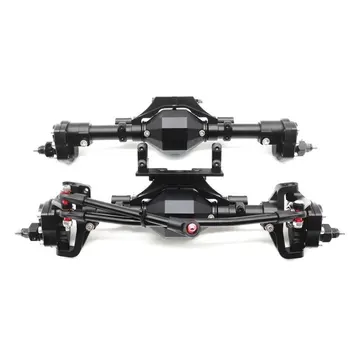 

RC Climbing Car Frame KIT Wheel 313mm Full Metal Axle Door Bridge Rear Axle and Front Axle for SCX10 for 90046 47