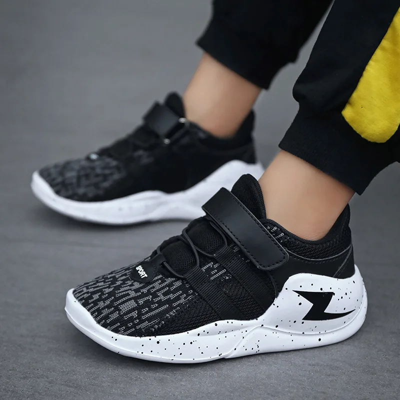 

CHILDREN'S Shoes 2020 Spring And Autumn New Style Children Punched Sheet Surface Mesh Shoes BOY'S Athletic Shoes BOY'S Coconut S