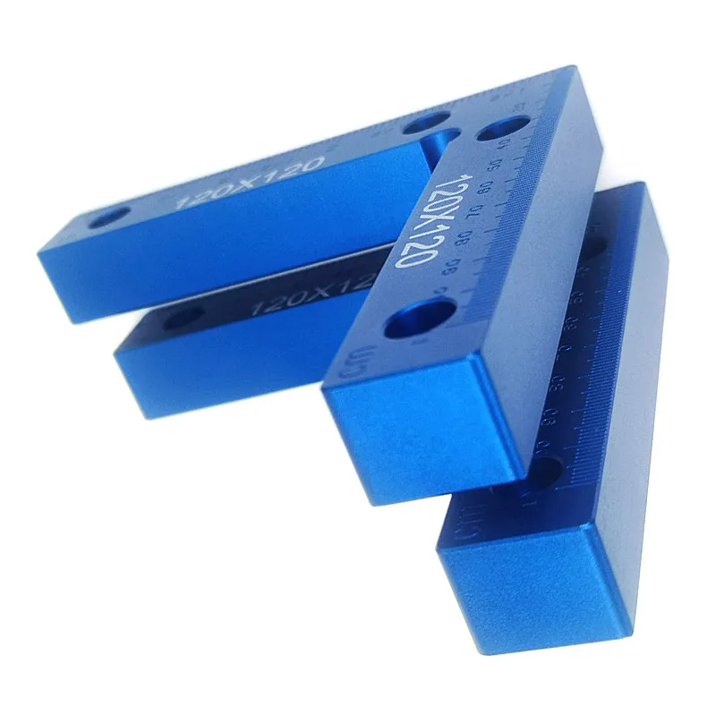90 Degree Precision Positioning L Squares Block 120x120mm Positioning Right Angle Ruler Clamping Me