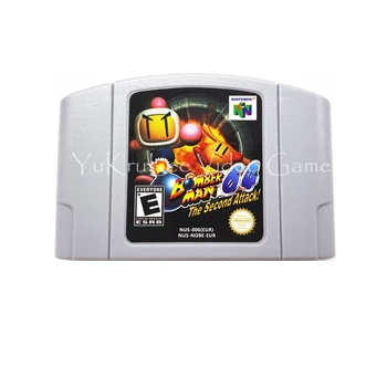 

Bomberman 64 Bit Video Game Cartridge Card for Nintendo 64 Console English Language EUR PAL Version