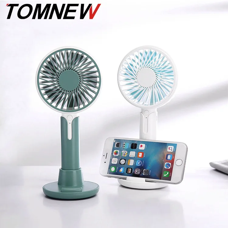 

Creative Jane Eyre Second Generation Handheld Fan USB Charging Third Gear Small Fan Office Desk Surface Panel Mobile Phone Brack