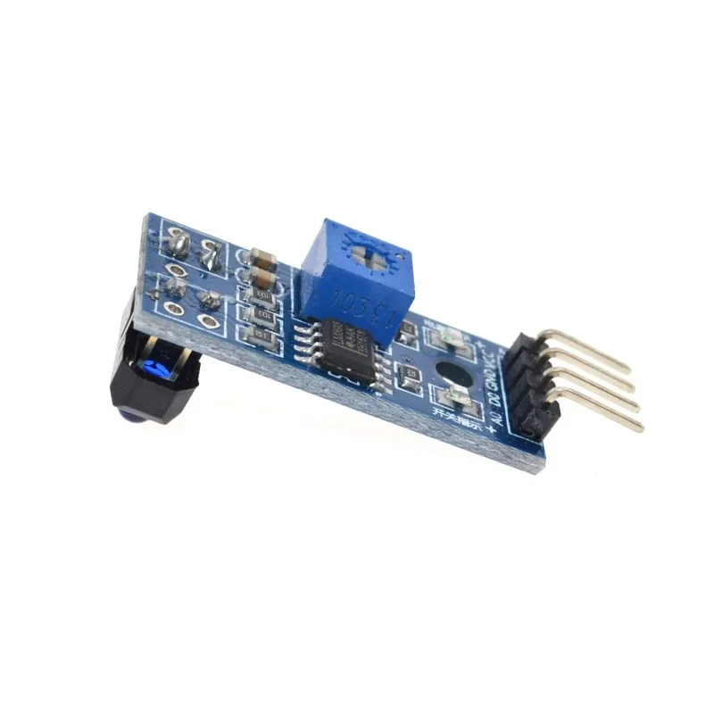 TCRT5000 Infrared Reflective IR Photoelectric Switch Barrier Line Track Sensor Module blue